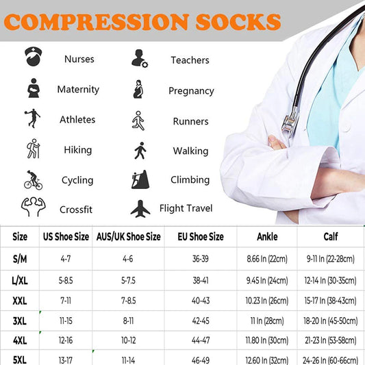 Boost Circulation Compression Socks