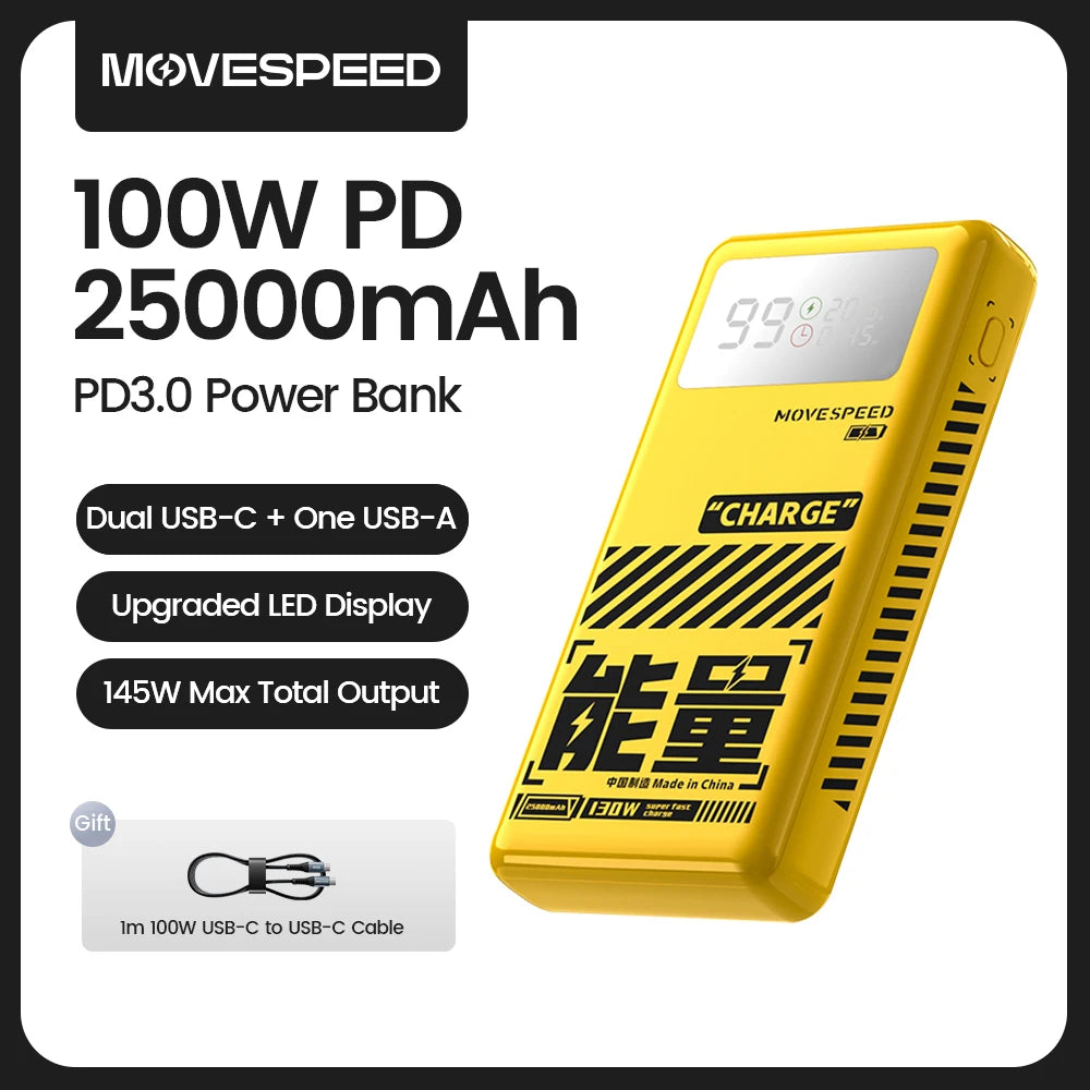 MoveSpeed M25Pro 140W Power Beast
