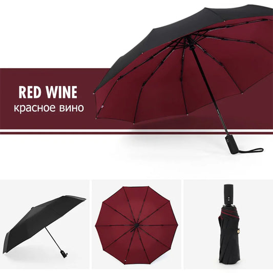 Double-layer folding umbrella