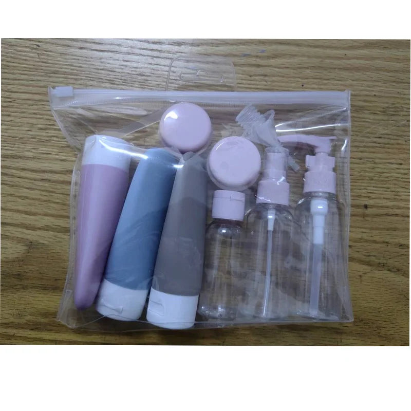 Travel Bottle Cosmetic Set with 10ml