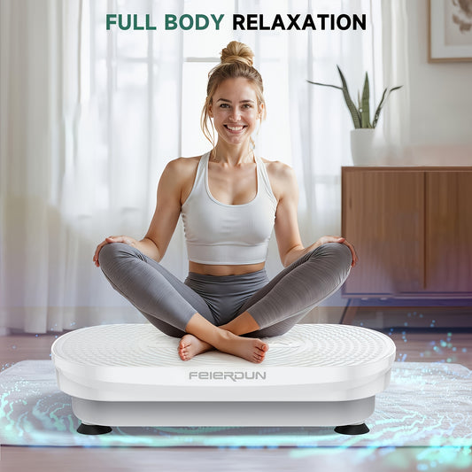 Vibration Plate Exercise Machine, 330 LBS Weight Capacity & Multiple Modes, Whole Body Vibration Plate Exercise Machine For Home, Power Plate Vibration Platform For Toning & Wellness, Valentines Day Gifts