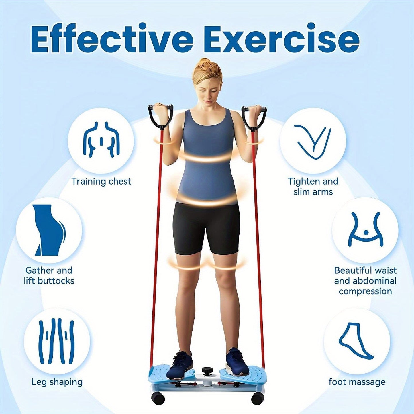 Waist Twisting Machine, Ab Twister Board For Exercise, Noiseless Exercise Waist TwisterFor Home Gym Equipment, 330 Lbs Capacity |Track Time, Reps, Calories With DigitalDisplay