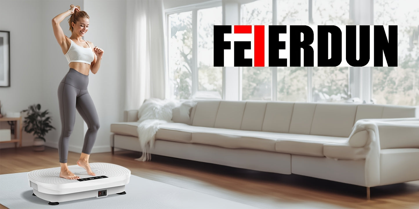 Vibration Plate Exercise Machine, 330 LBS Weight Capacity & Multiple Modes, Whole Body Vibration Plate Exercise Machine For Home, Power Plate Vibration Platform For Toning & Wellness, Valentines Day Gifts