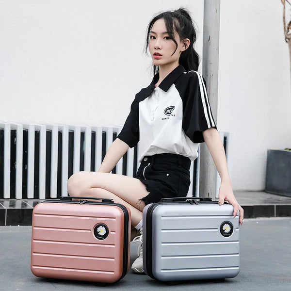 Mini Travel Makeup Case Stylish and Secure Organizer