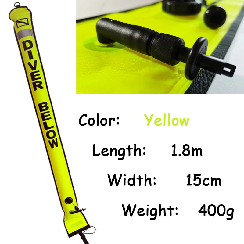 Colorful Inflatable Scuba Diving Signal Marker