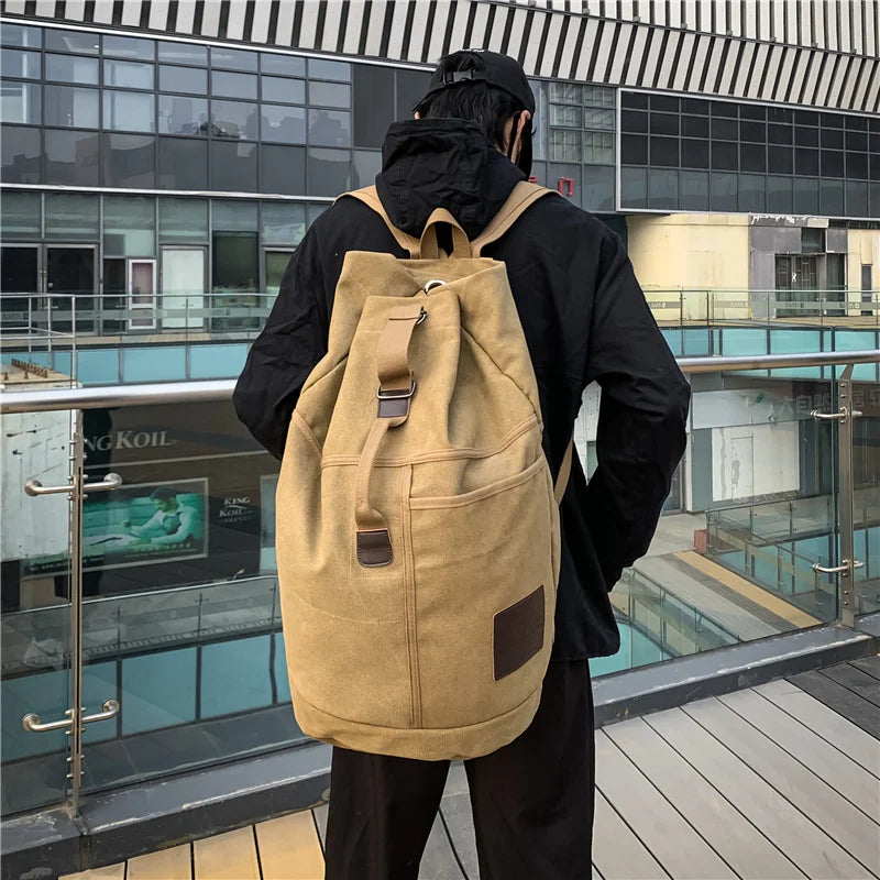 Large Canvas Duffel Bag