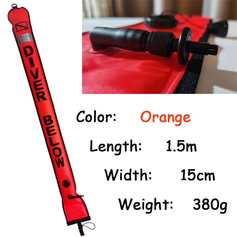 Colorful Inflatable Scuba Diving Signal Marker