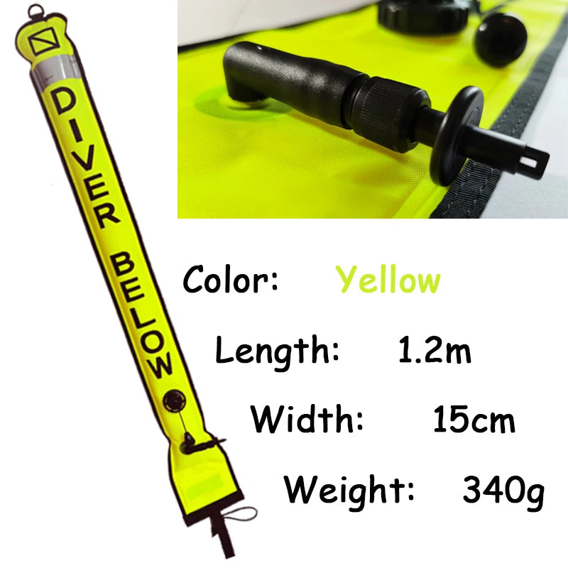Colorful Inflatable Scuba Diving Signal Marker