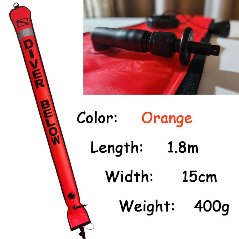 Colorful Inflatable Scuba Diving Signal Marker