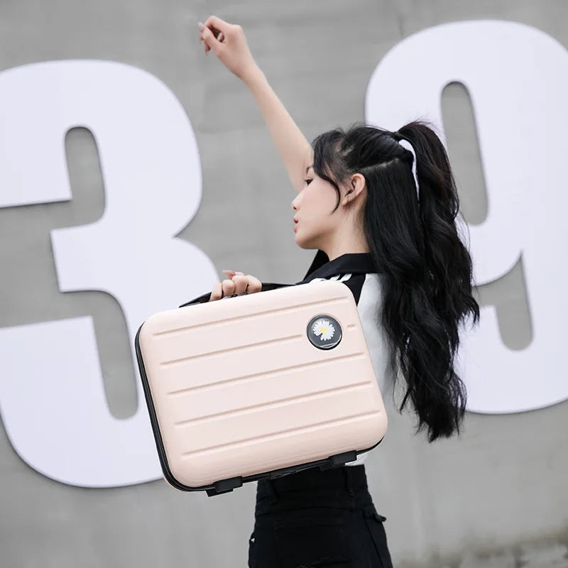 Mini Travel Makeup Case Stylish and Secure Organizer