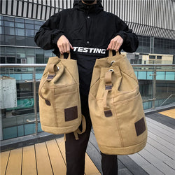 Large Canvas Duffel Bag