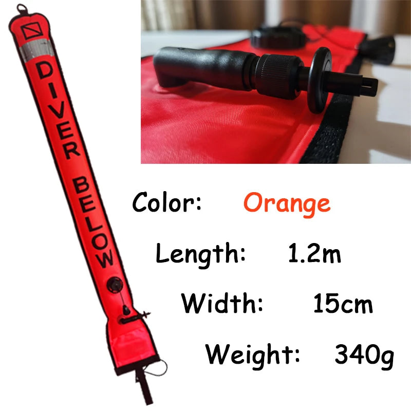 Colorful Inflatable Scuba Diving Signal Marker