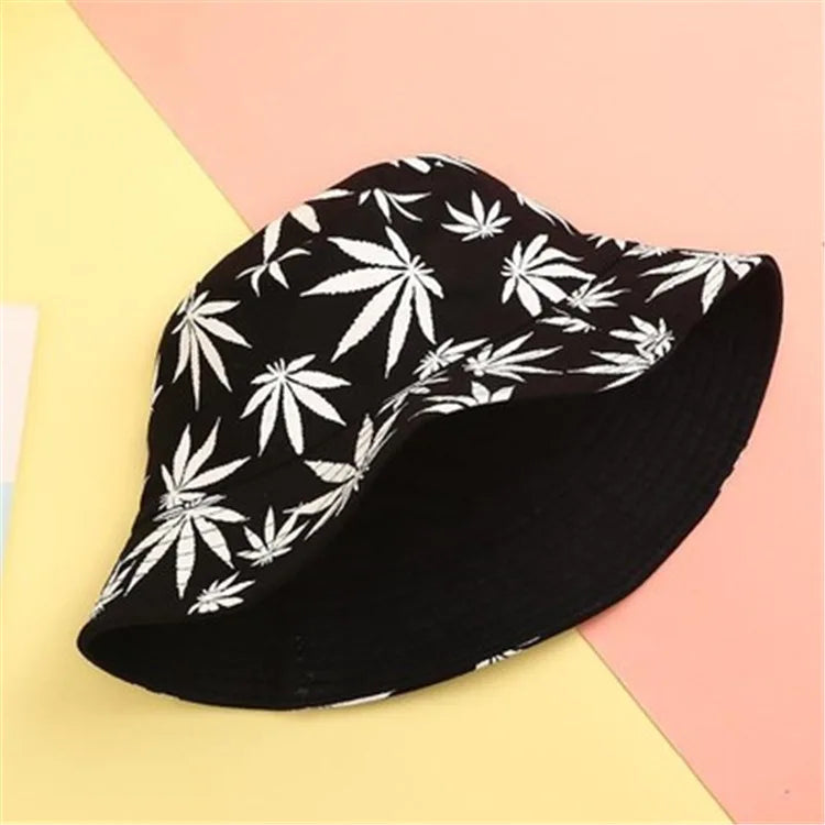 Ayaco.Fan Maple Black Bucket Hat 
