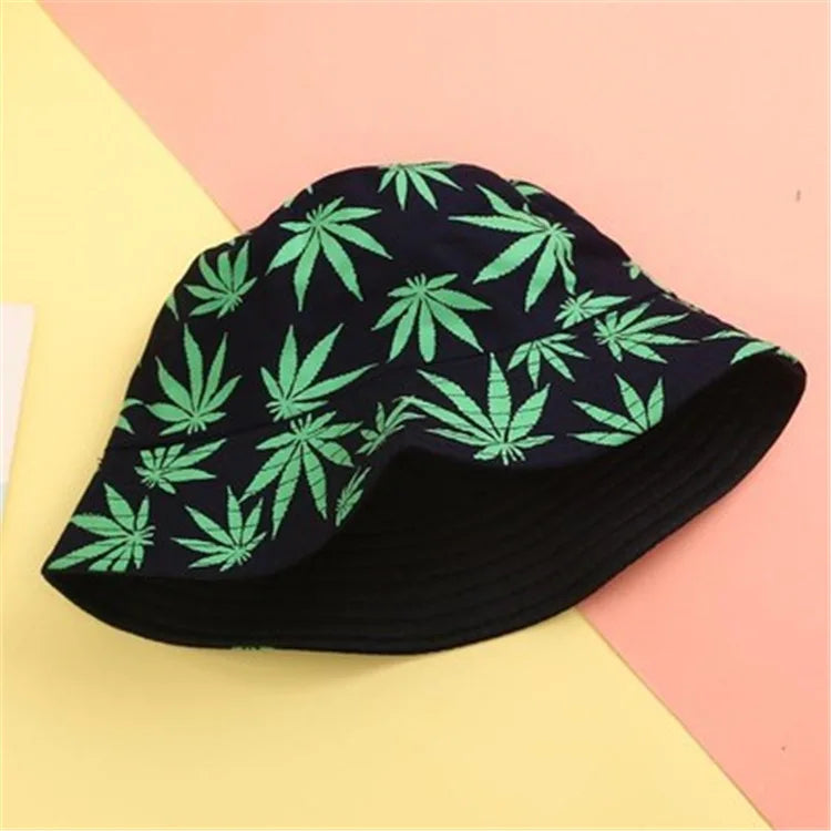 Ayaco.Fan Maple green Bucket Hat 