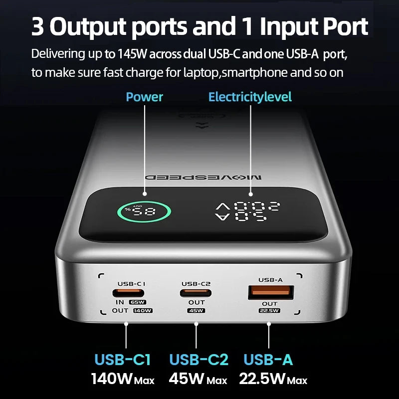 MoveSpeed M25Pro 140W Power Beast