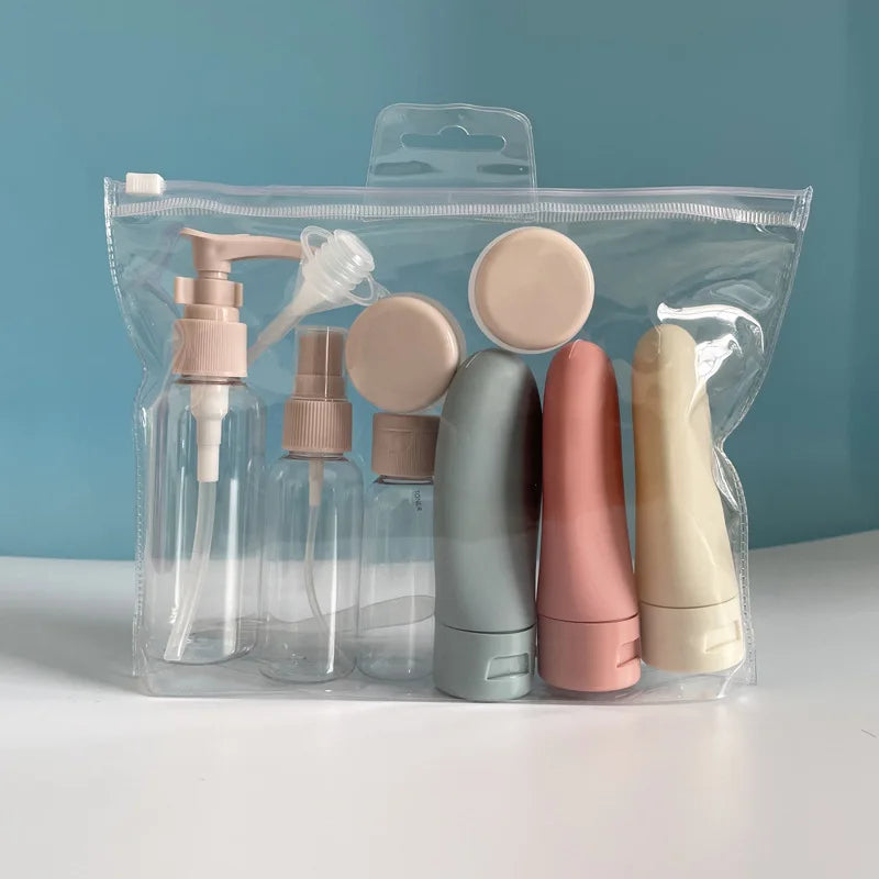 Travel Bottle Cosmetic Set with 10ml