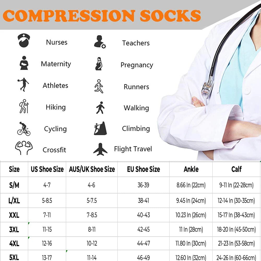 Boost Circulation Compression Socks
