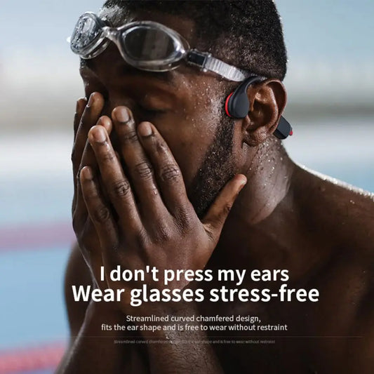 IPX8 Waterproof Bone Conduction Headphone
