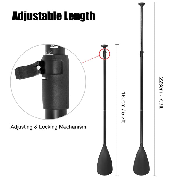 New 4-Piece Dual Purpose Adjustable Paddle Board