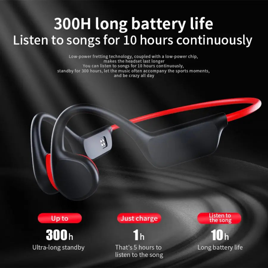 IPX8 Waterproof Bone Conduction Headphone