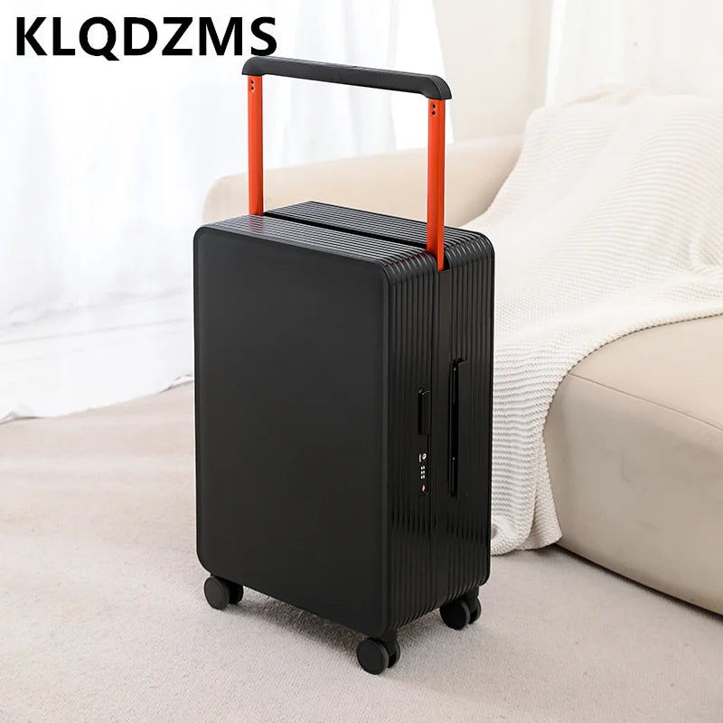 24 Inch Rolling Luggage with Front Pocket