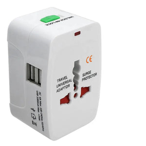 Universal Travel Charger with Dual USB