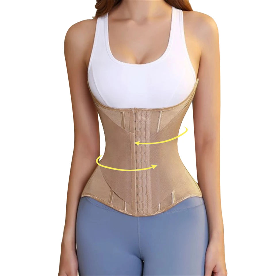 Wechery Waist Trainer Woman Body Shaper Slimmer Tummy Control Waist Shaper Belts Tight Hourglass Sheath Flat Belly Underwear