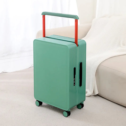 24 Inch Rolling Luggage with Front Pocket