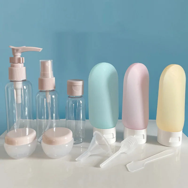 Travel Bottle Cosmetic Set with 10ml