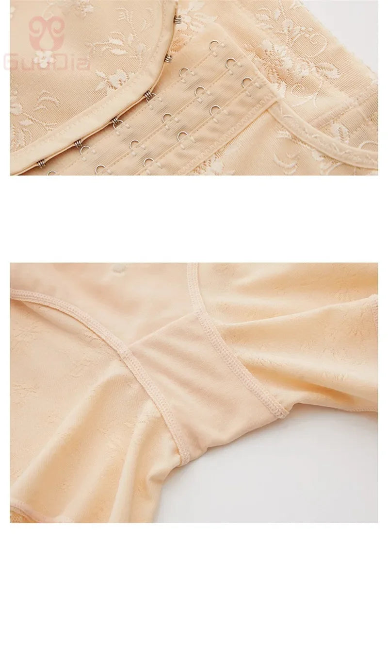 Dimmkof High Waist Tummy Control Panties Slim Seamless Lace Body Shaper Panties Waist Cincher Panties Waist Trimmer Boyshort