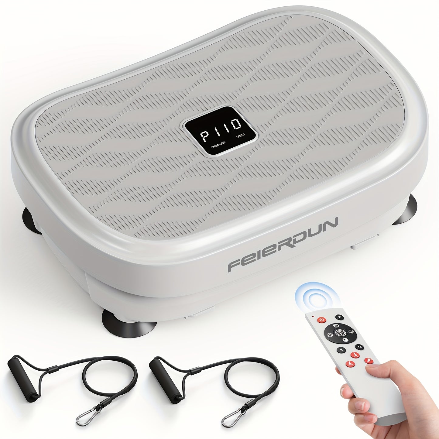 Vibration Plate Exercise Machine, 330 LBS Weight Capacity & Multiple Modes, Whole Body Vibration Plate Exercise Machine For Home, Power Plate Vibration Platform For Toning & Wellness, Valentines Day Gifts